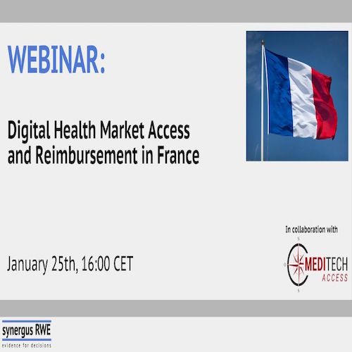 Digital Health Market Access and Reimbursement in France